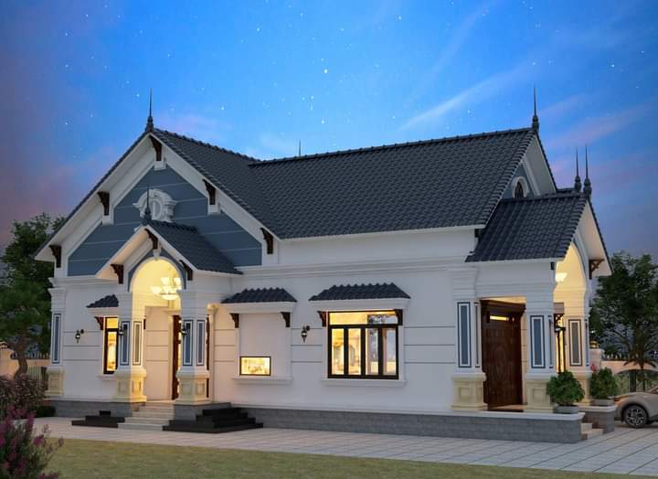 Mẫu nhà cấp 4 hiện đại