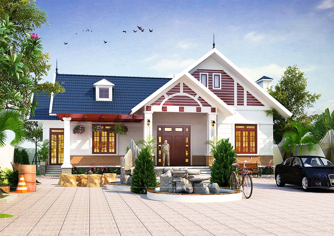 Xây nhà cấp 4 trọn gói tại Hậu Giang