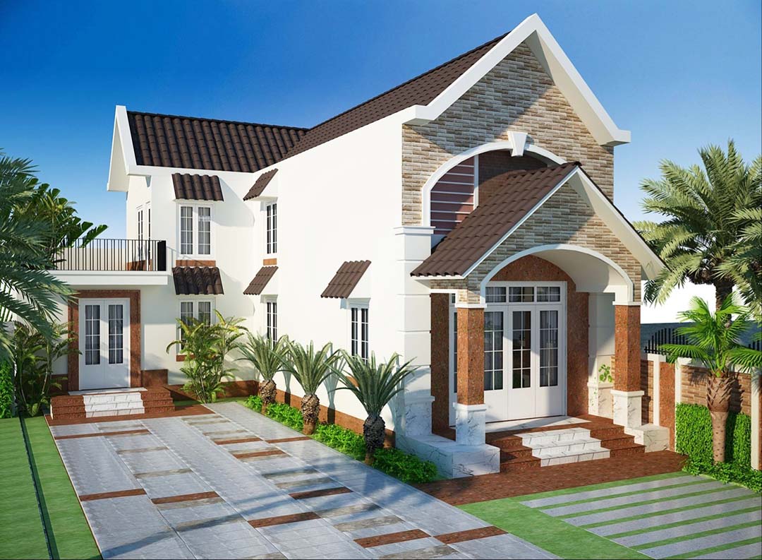 Mẫu nhà phố đẹp tại Hậu Giang