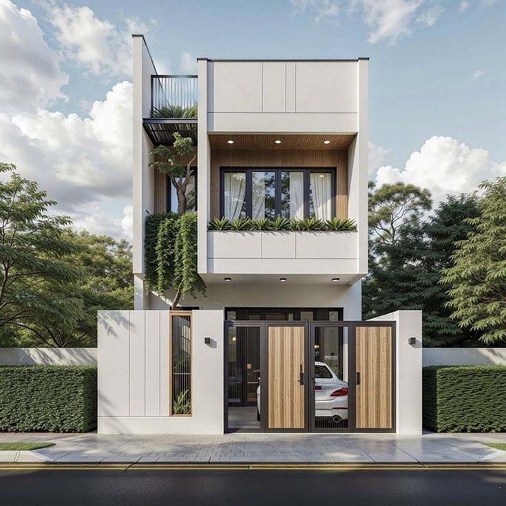 Nhà 1 trệt 1 lầu 4x15m