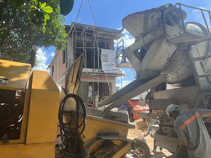 Thi công xây dựng nhà phần thô