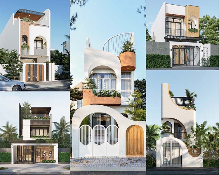 Mẫu nhà 1 trệt 1 lầu với diện tích 6x15m