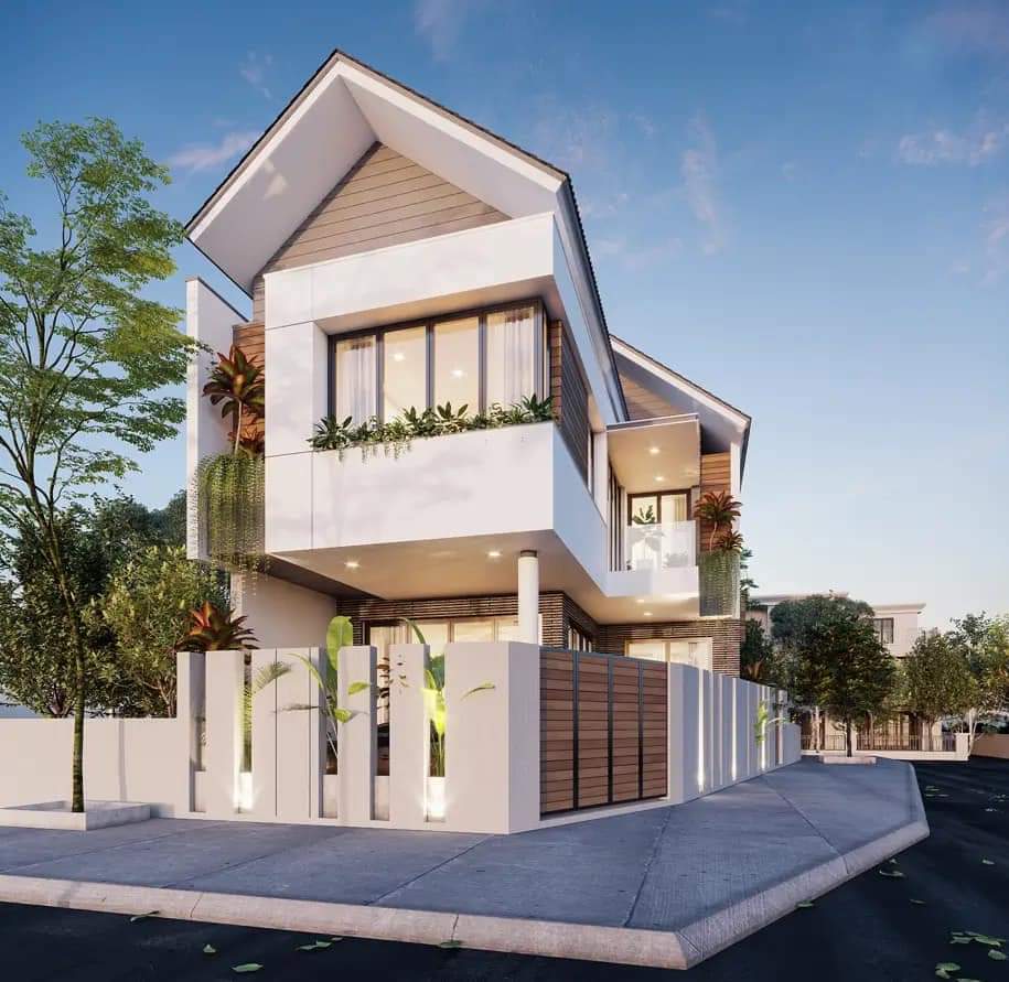 Mẫu nhà gác lửng sang trọng