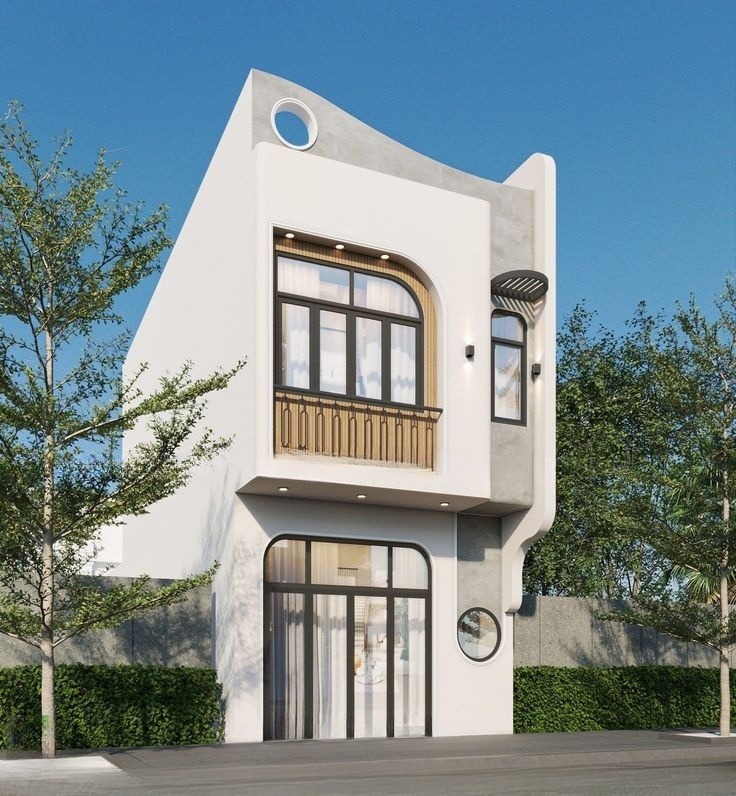 mẫu nhà 1 trệt 1 lầu 4x20m