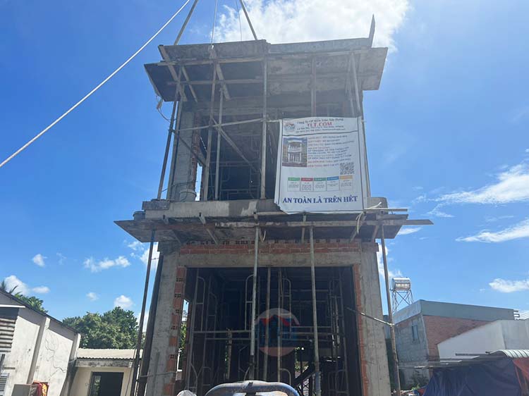 Thi công xây dựng nhà phần thô