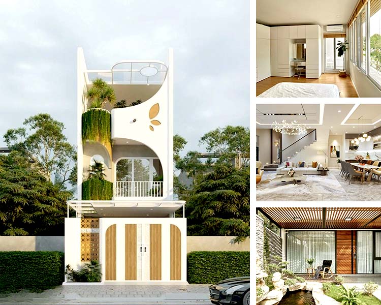 Thiết kế xây dựng nhà 6x15m