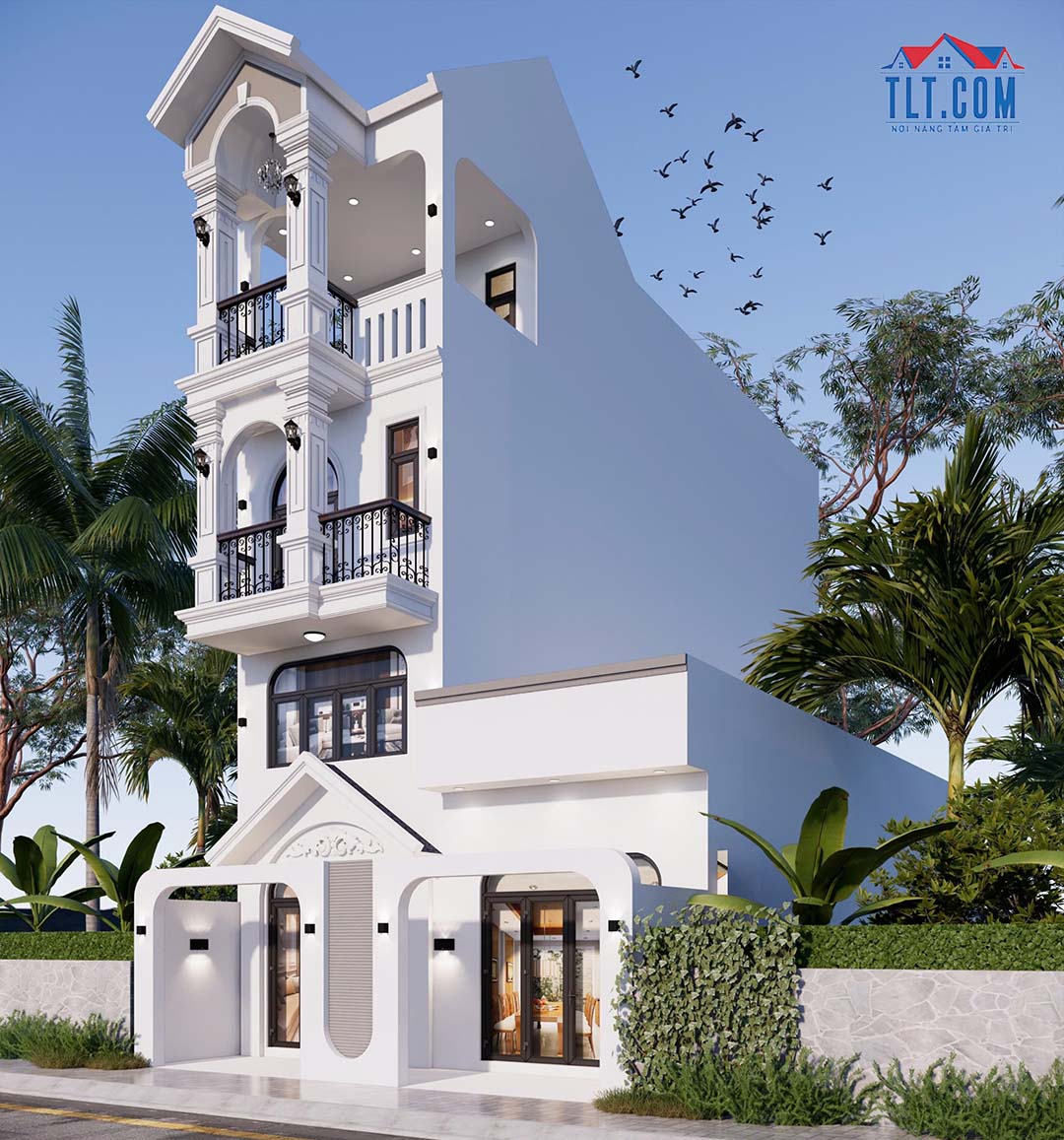 Mẫu nhà tân cổ điển