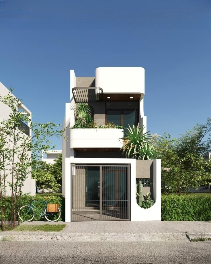 Báng giá xây nhà 1 trệt 2 lầu 5x12m