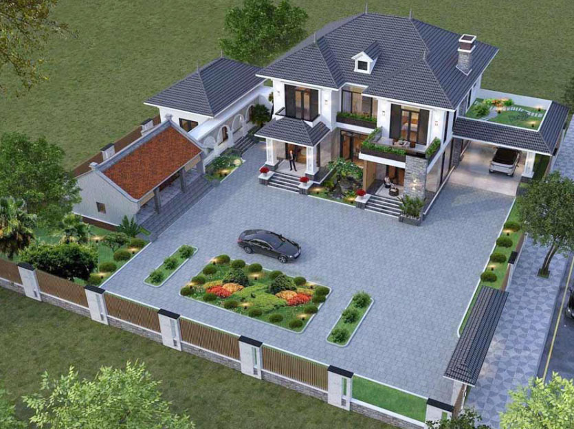 Biệt thự sân vườn