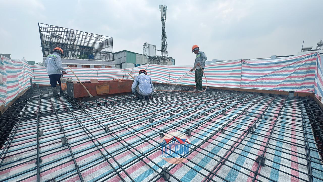 Thi công xây nhà phần thô tại xuyên mộc