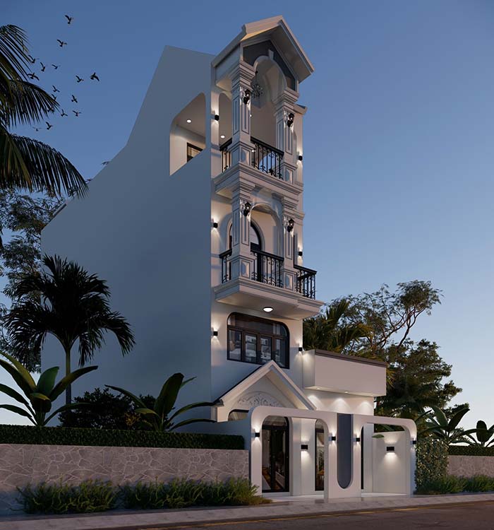 Khung cảnh lúc về tối