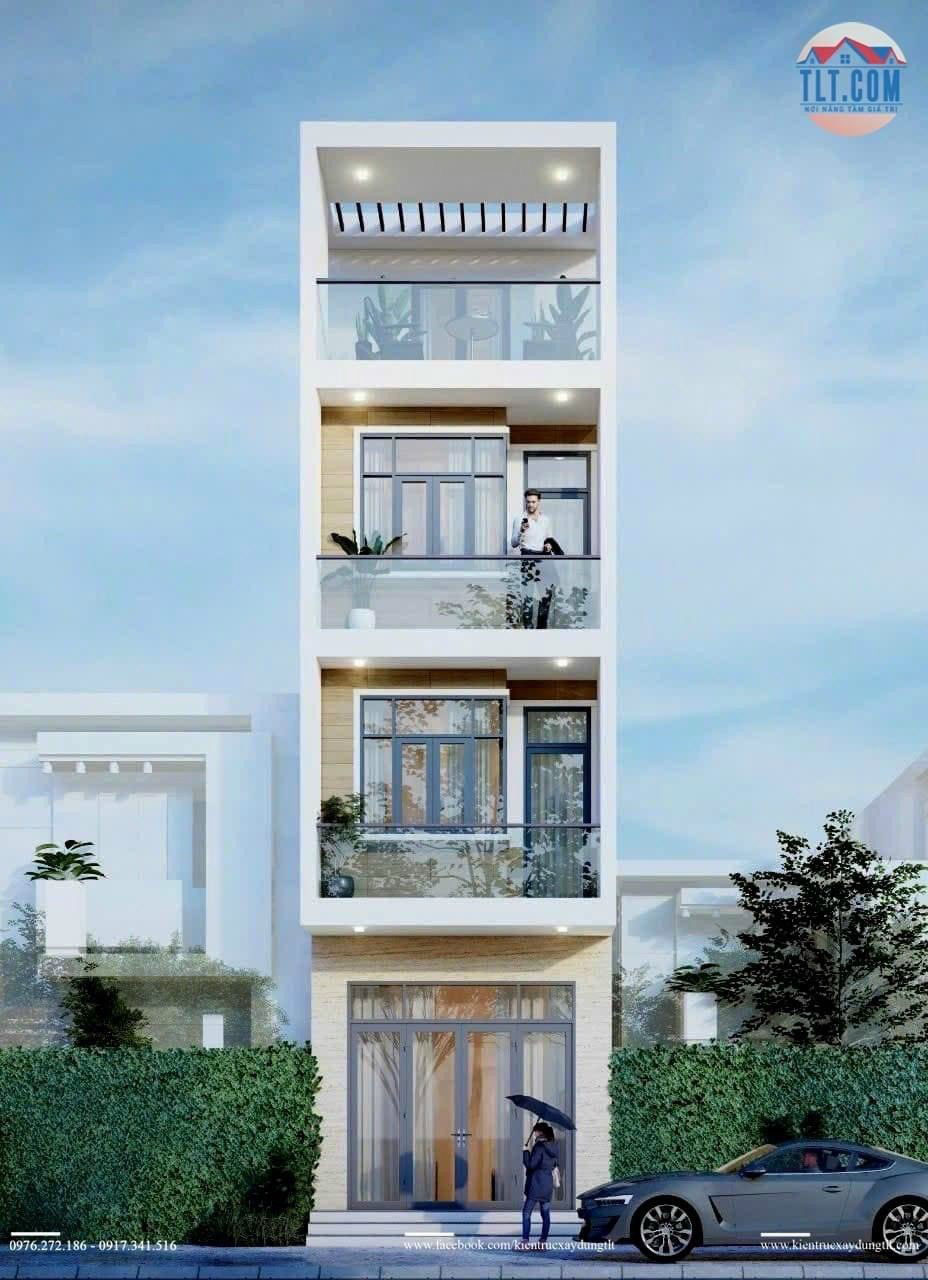 Nhà 1 trệt 3 lầu 100m2