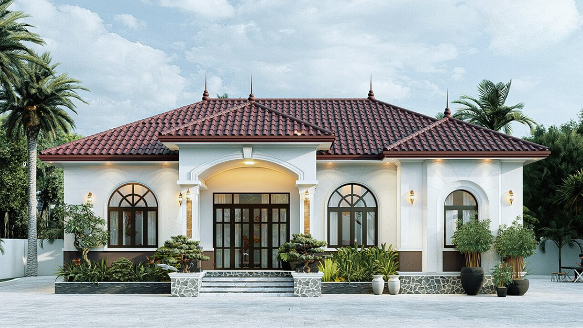 Nhà cấp 4 5x12m mái nhật