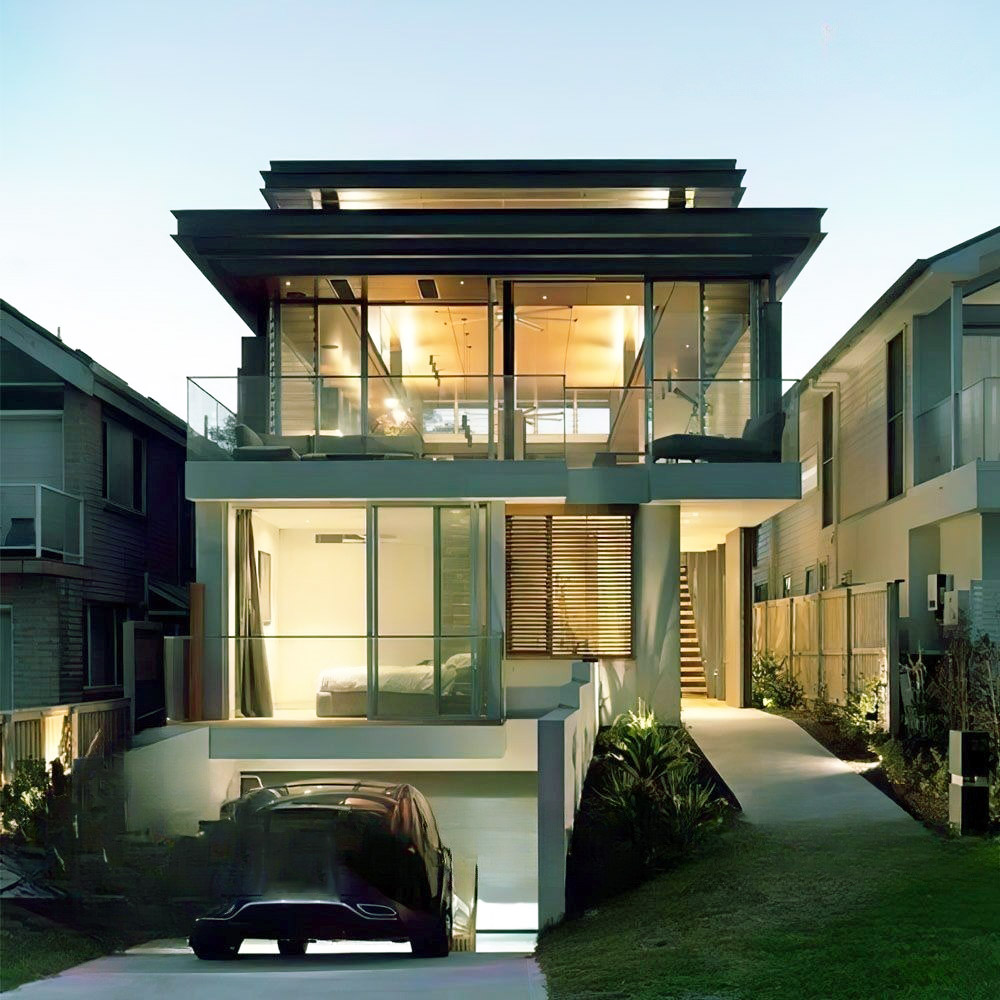 Mẫu nhà tầng hầm chìm