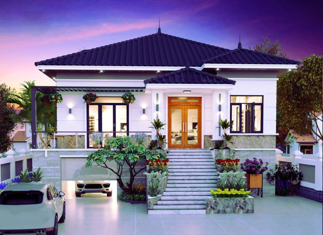 Nhà cấp 4 có tầng hầm