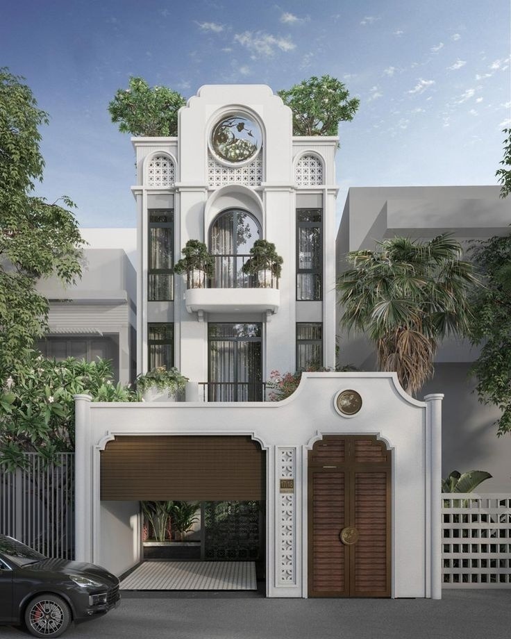 Mẫu nhà có sân thượng