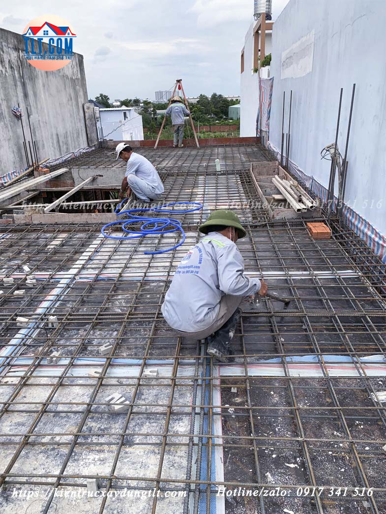 Thi công đổ bê tông sàn