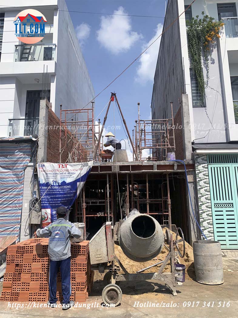 Xây nhà phần thô hcm