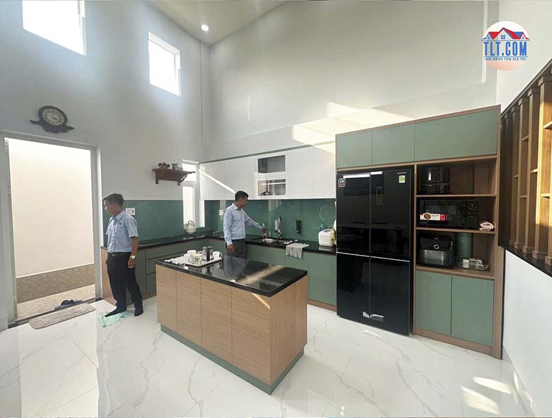 Không gian phòng bếp