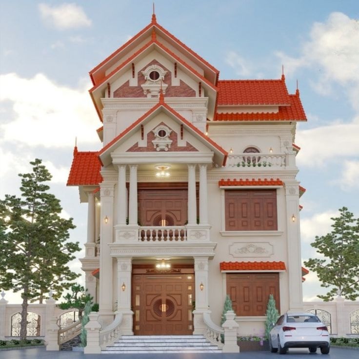 Thiết kế nhà phong cách tân cổ điển