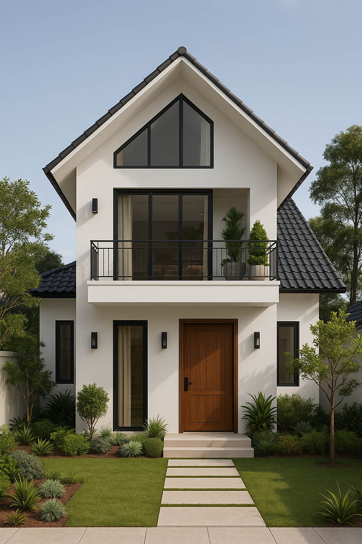 Biệt thự mini có gác lửng