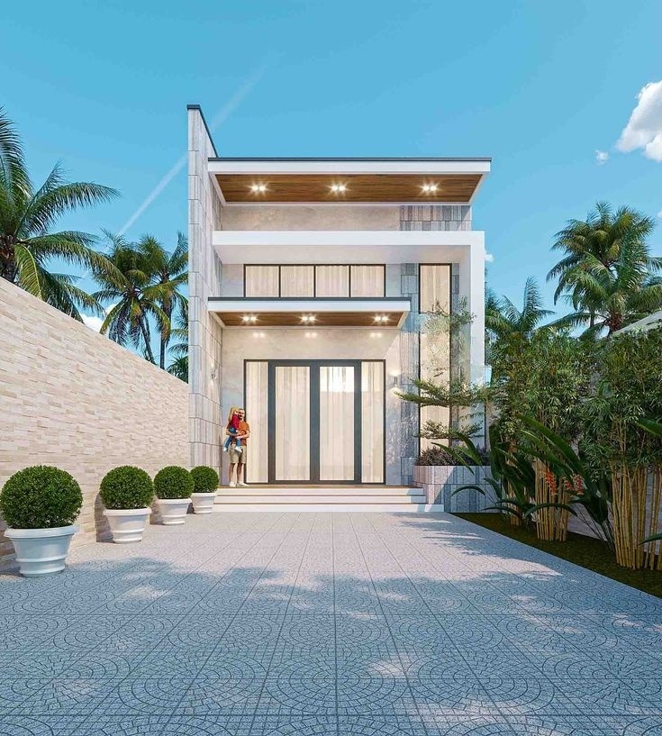 Mẫu nhà cấp 4 gác lửng