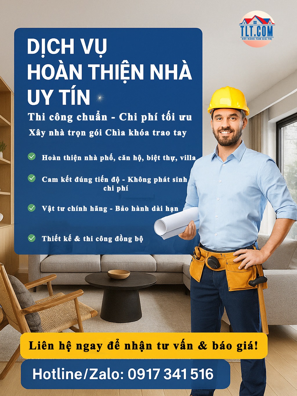 Hoàn thiện căn hộ uy tín