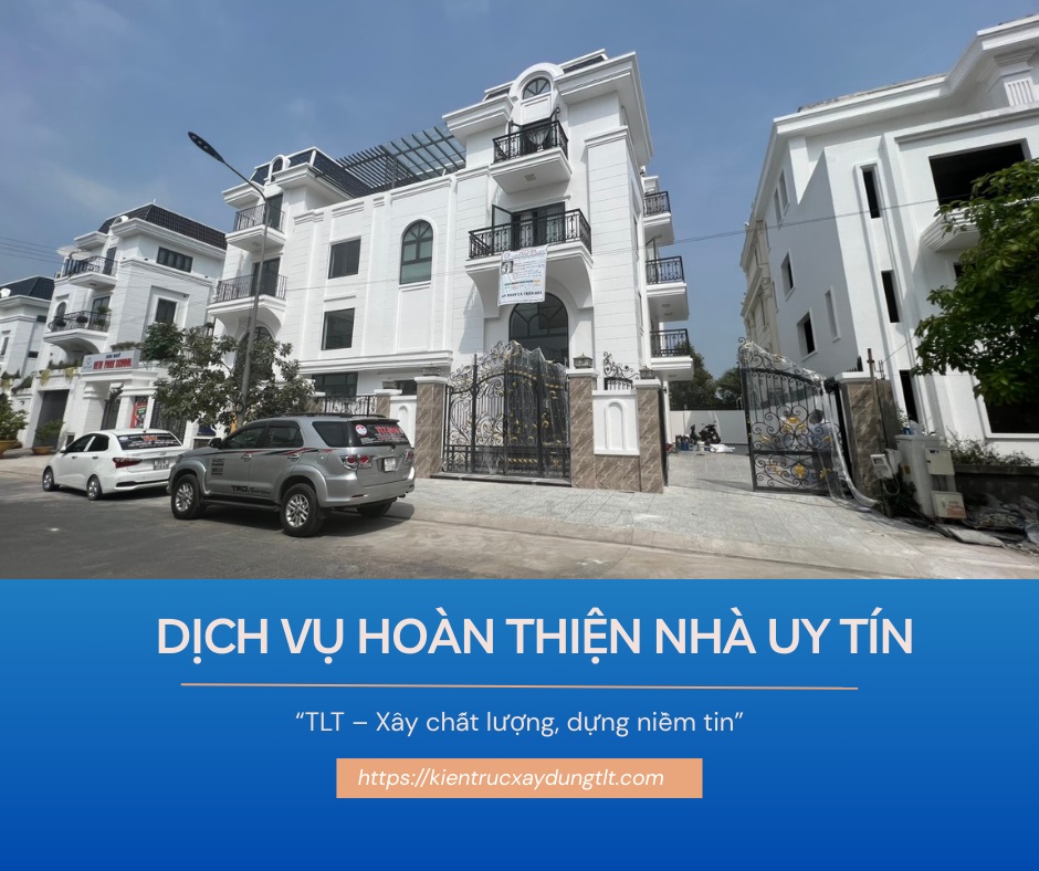 Thi công hoàn thiện căn hộ villa tại Bến Tre