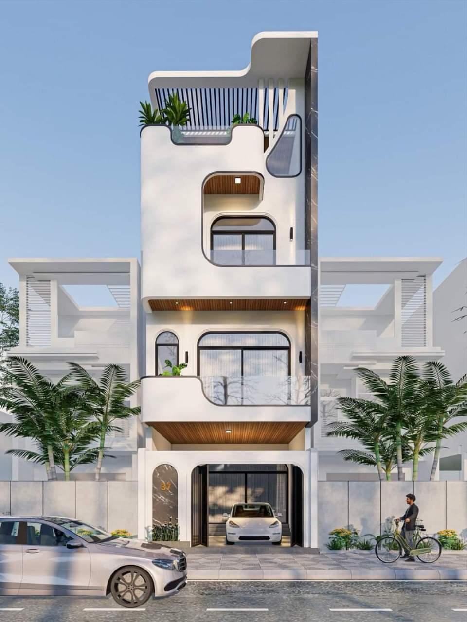 Nhà 1 trệt 2 lầu 6x10m