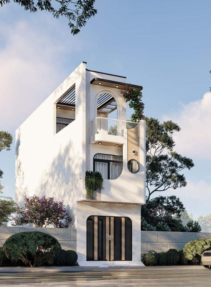 Nhà 3 tầng hiện đại