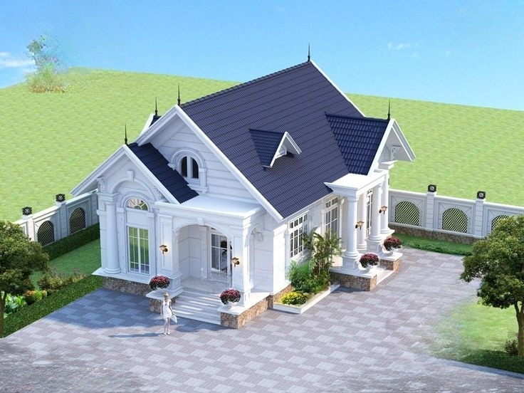 Mẫu biệt thự phong cách tân cổ điển