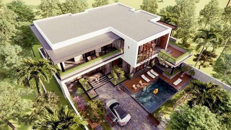 Mẫu nhà mái bằng