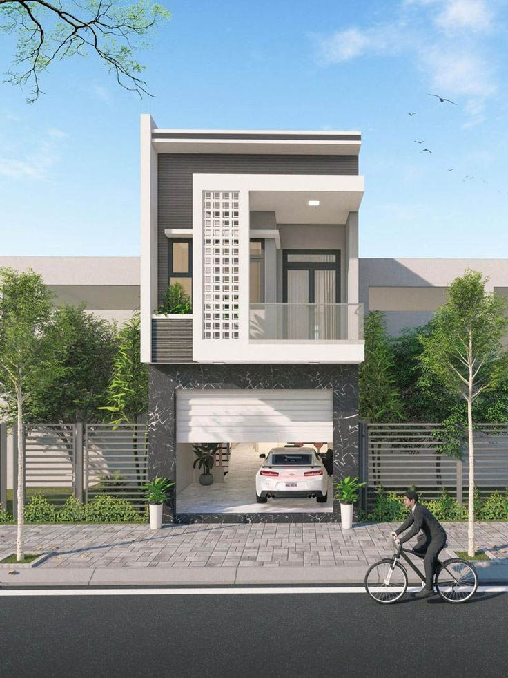 Mẫu nhà 1 trệt 1 lầu 4x17m