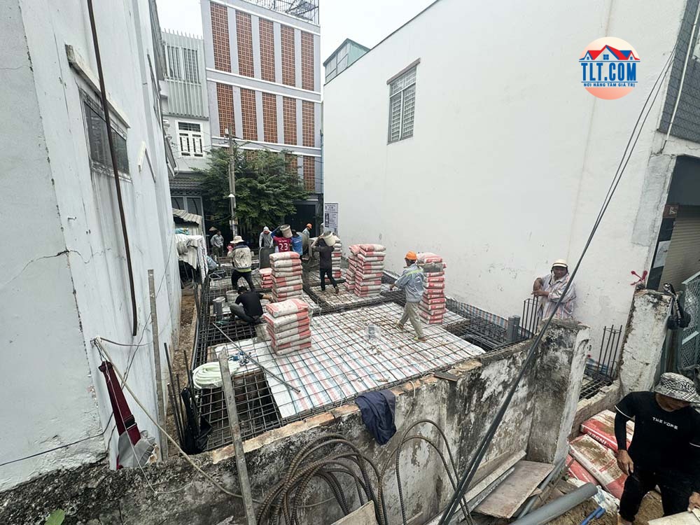 Thi công xây dựng nhà phần thô