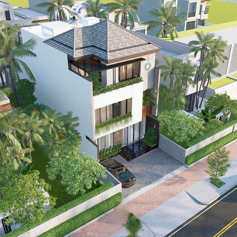 Mẫu nhà villa tại Bình Thuận