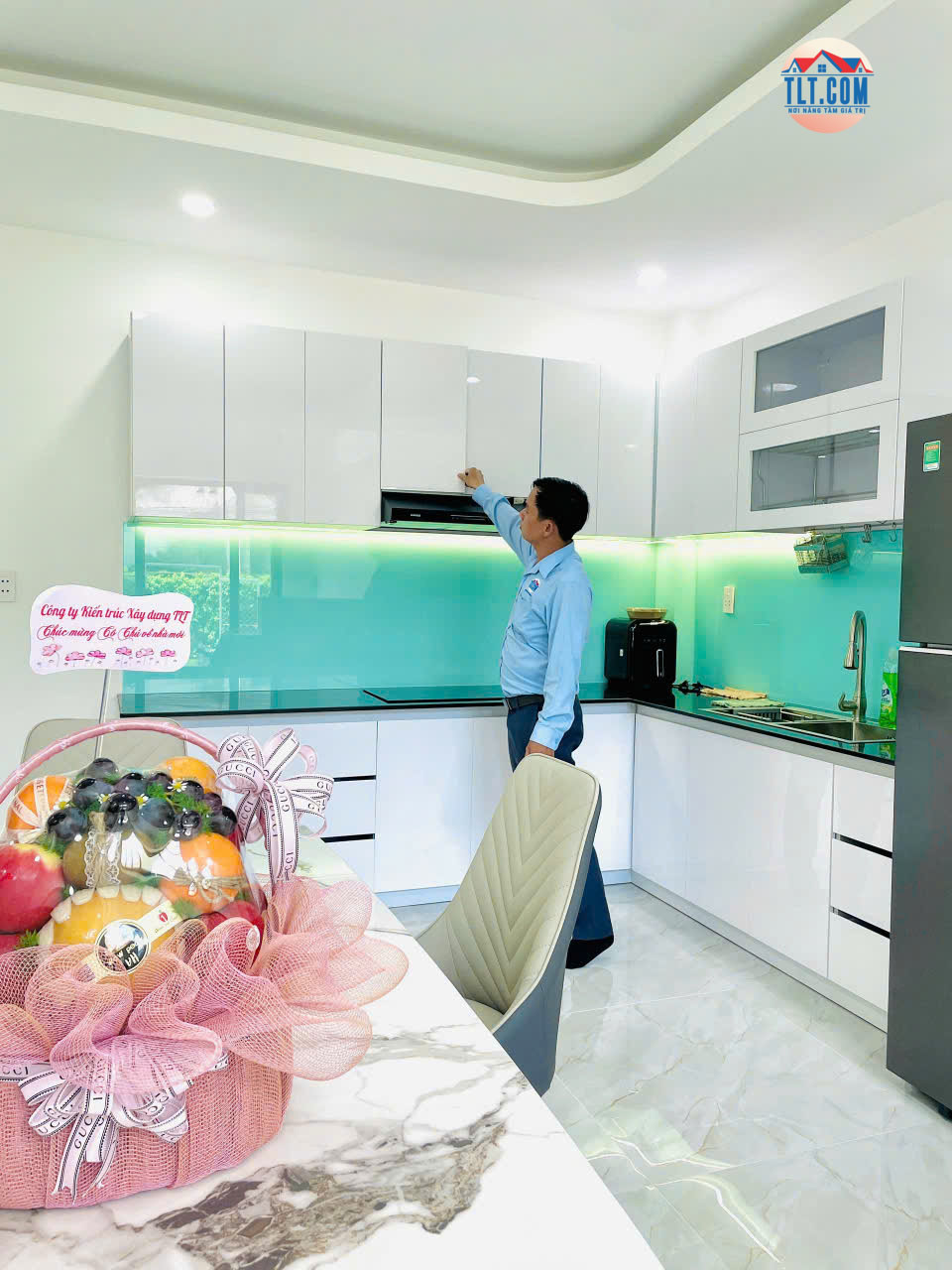 Bàn giao nhà 2 tầng cô Muôn