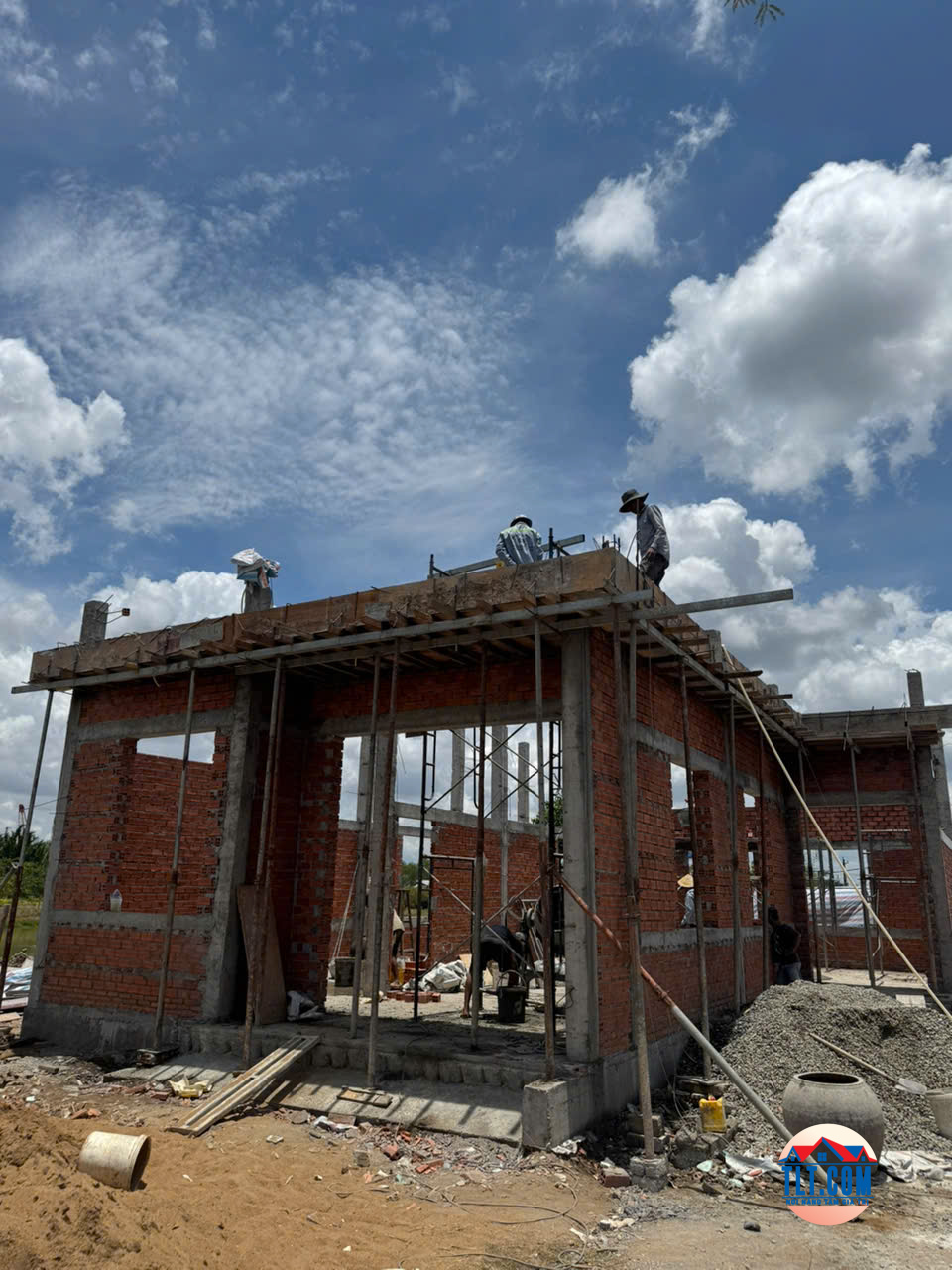 xây nhà cấp 4 thô