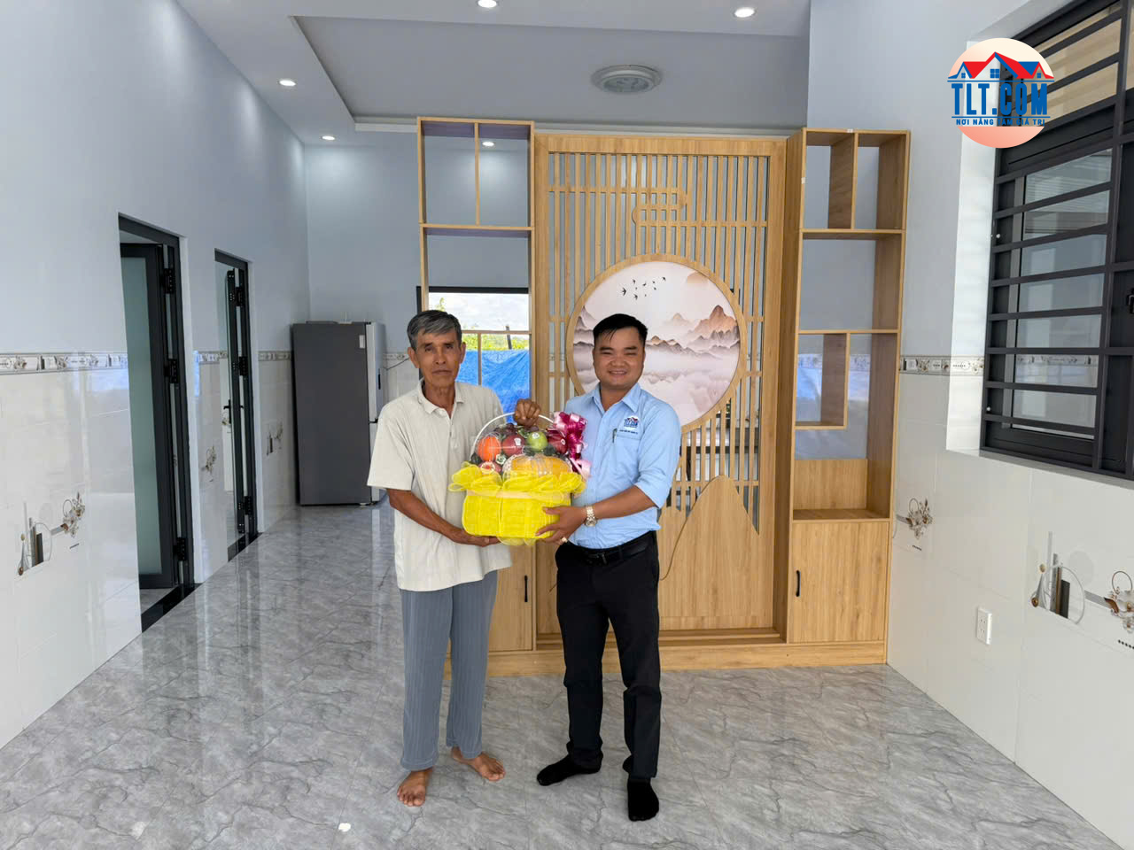 Bàn giao nhà cấp 4 tại cần đước long an