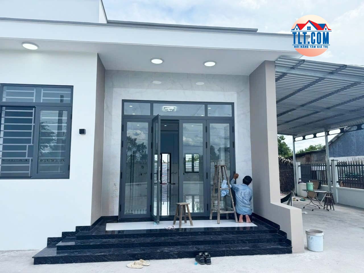 Bàn giao nhà cấp 4 tại Long An