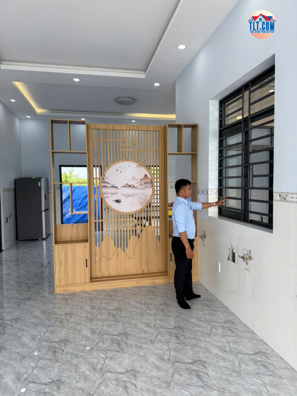 Khong gian phong bep an