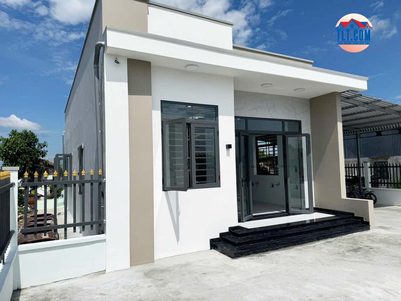 Bàn giao nhà cấp 4 tại cần đước long an