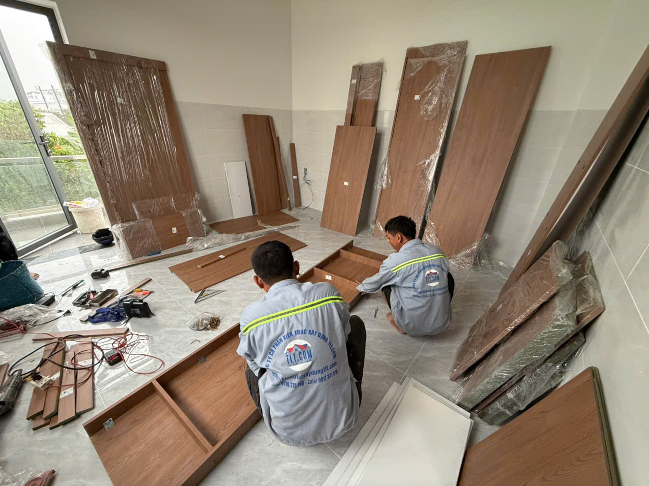 Thi công hoàn thiện nội thất cơ bản