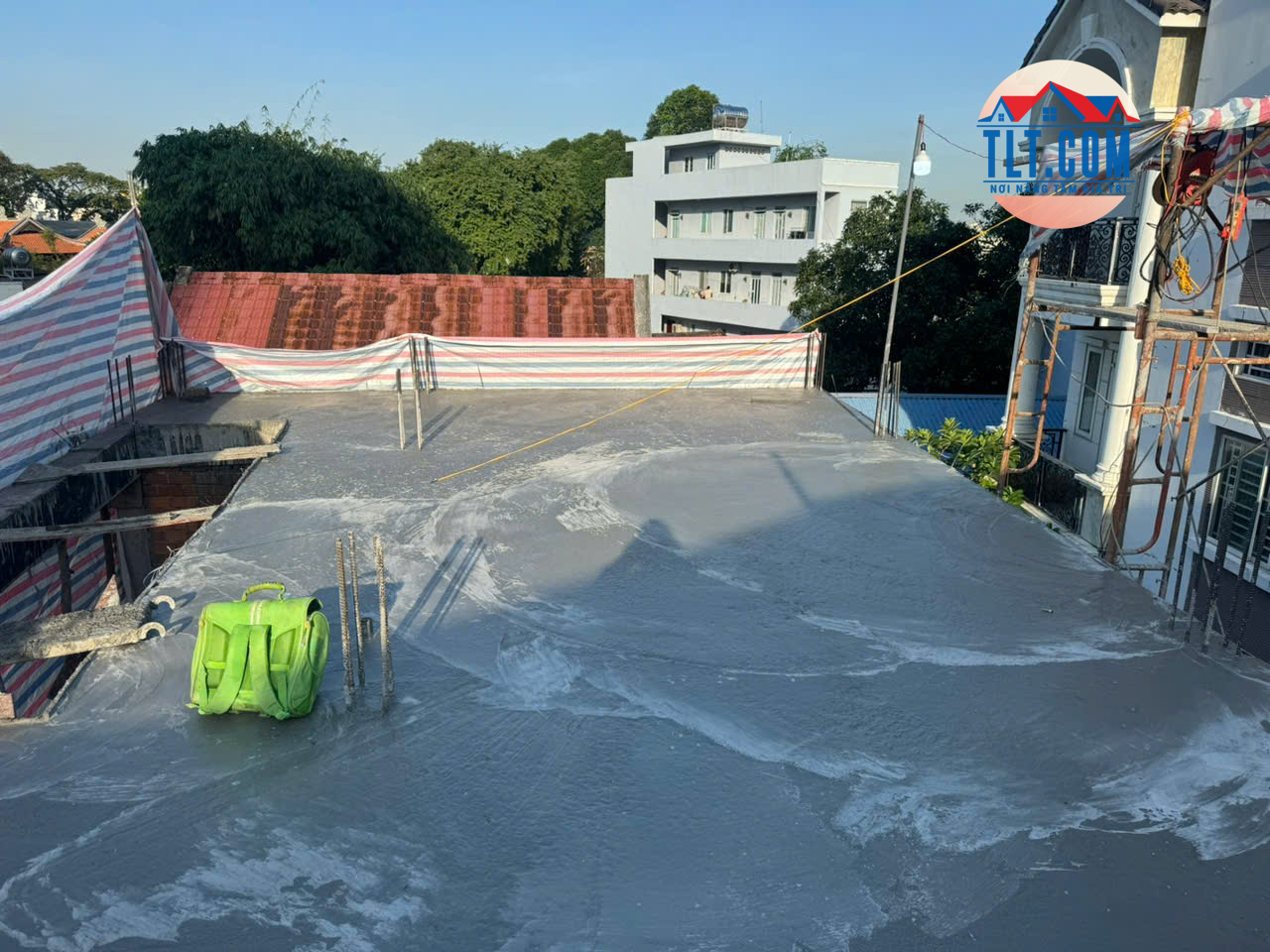 Thi công đổ bê tông sàn