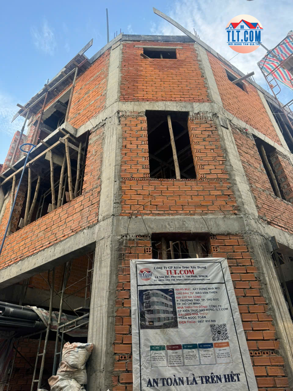 Xây dựng nhà phần thô tại Thủ Đức