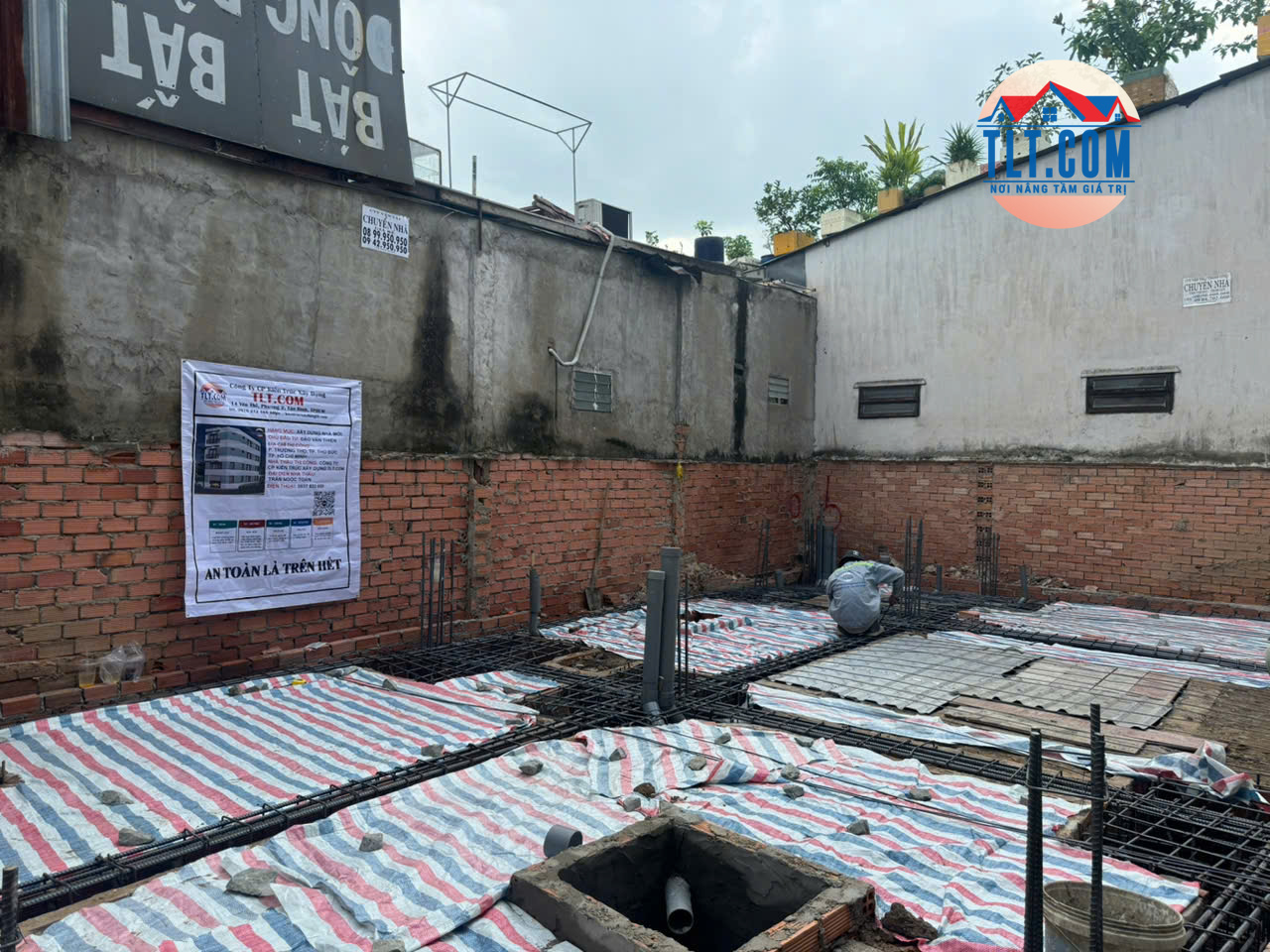 Thi công xây dựng nhà phần thô