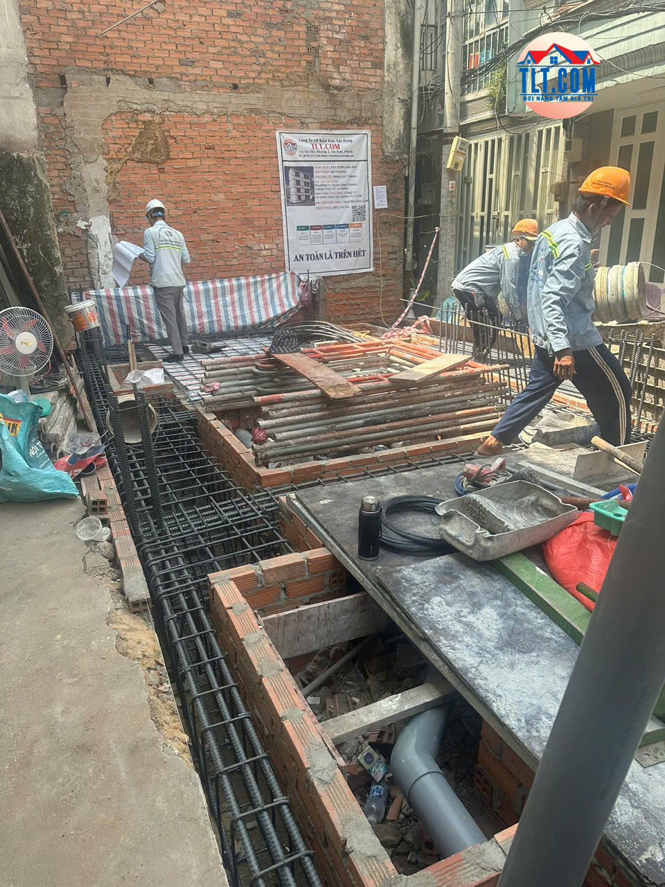 Thi công xây dựng nhà phần thô