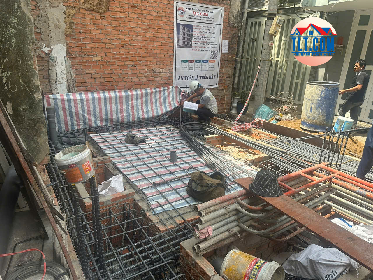 Xây nhà trọn gói tại bình thạnh bàn giao nhà anh thanh