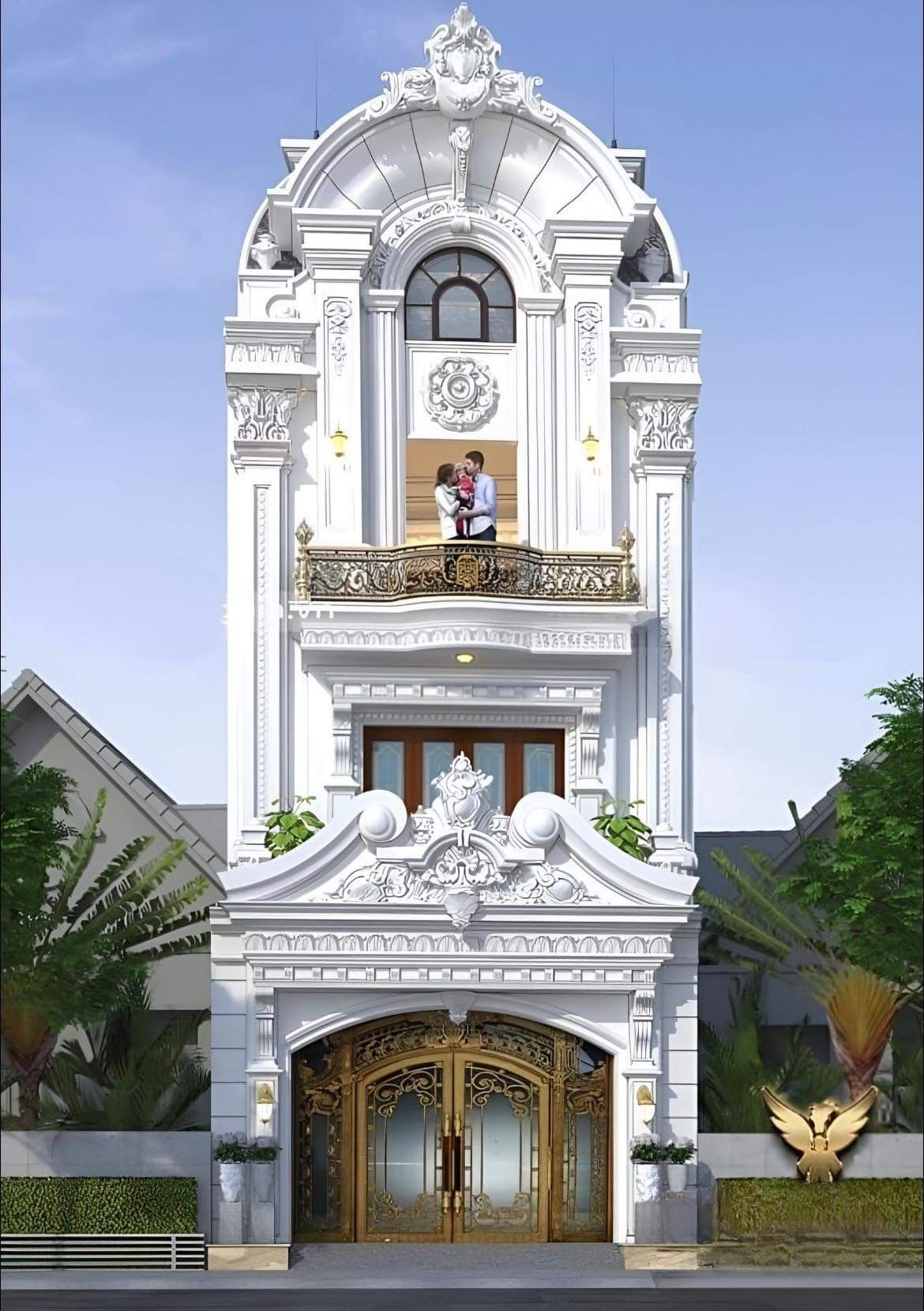 Mẫu nhà tân cổ điển