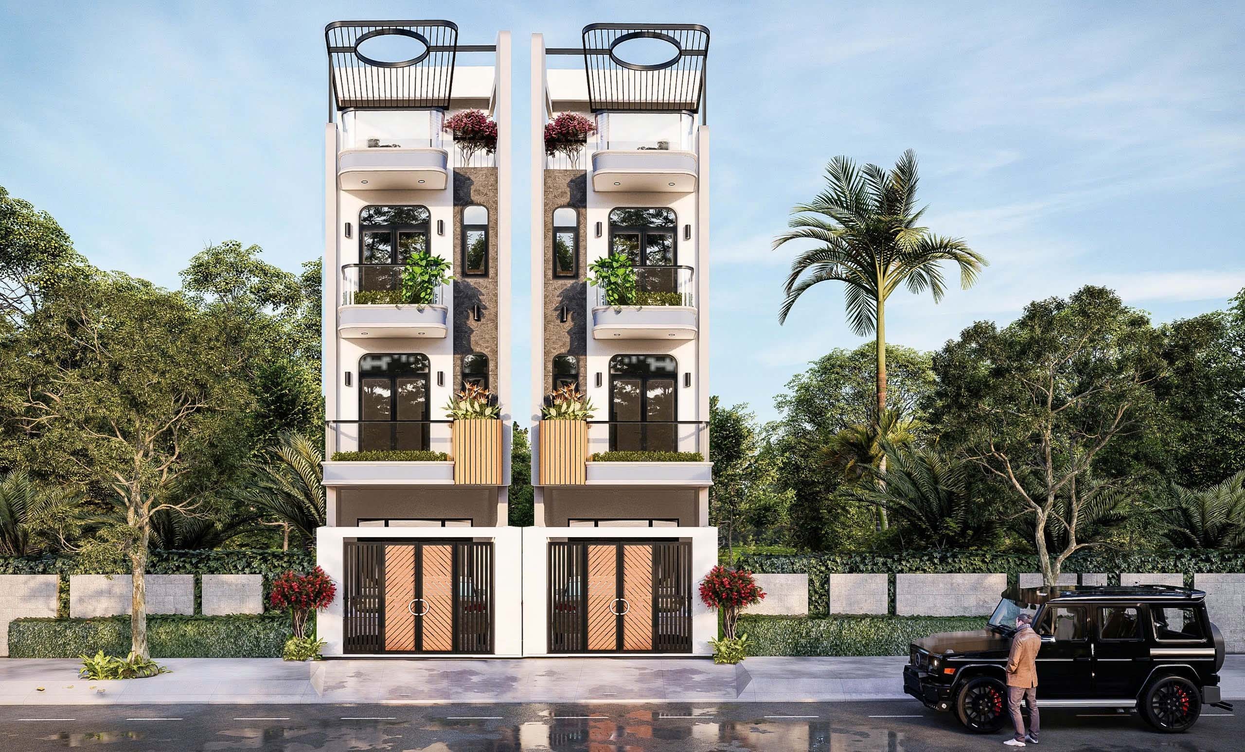 Nhà phố liền kề tại bình quới