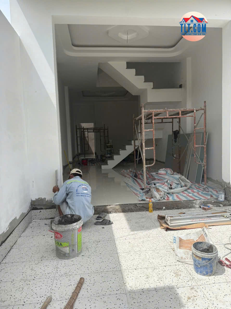 Thi công ốp lát gạch